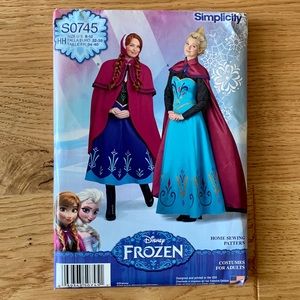 Disney Frozen costume sewing pattern